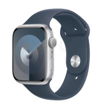 Apple Watch Series 9 GPS 41MM - Silver Blue  A2978 Prece no ekspozīcijas Garantija 2 gadi