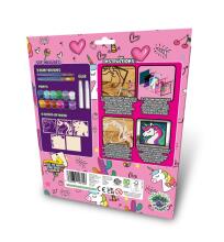 Splat Planet Wooden 3D Coloring Picture, Unicorn