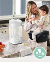 Grownsy Baby Sterilizer 4 in 1 Art.257146 Стерилизатор для детских бутылочек GROWNSY, стерилизатор для бутылочек/ сушка для бутылочек/быстрая сушка/ стерилизатор для детских принадлежностей 4