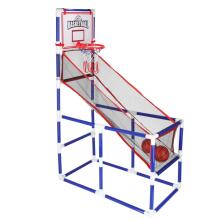 Ikonka Art.KX3002 Basketbola sporta arkādes spēle portatīvais basketbols 2 bumbas sūknis