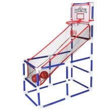 Ikonka Art.KX3002 Basketbola sporta arkādes spēle portatīvais basketbols 2 bumbas sūknis