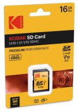 Kodak SD 16GB UHS1 U1 V10 Premium EKMSD16GHC10K