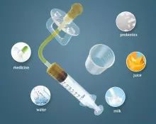 Baby Liquid Medicine Feeder Nipple Art.257190 Соска-дозатор для приема лекарств и первого прикорма