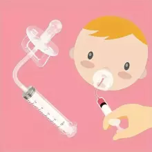Baby Liquid Medicine Feeder Nipple Art.257190 Соска-дозатор для приема лекарств и первого прикорма