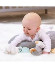 La Bebe™ Snug Maternity Pillow Art.256300 Бежево-карамельный Подкова для сна / кормления малыша, 20x70 см