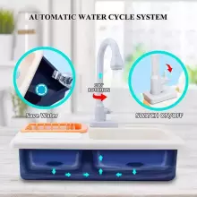 Play Sink Toy Art.257370 Blue mazgājamā virtuves izlietne