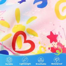 Waterproof Painting Coat Art.257375 Слюнявчик с рукавами и кармашком, большой