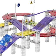 WOOPIE Magnetic Racing Track + Car 76 pcs