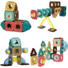 WOOPIE Magnētiskie būvbloki 3D izglītojošais komplekts Marble Run 68 gab.