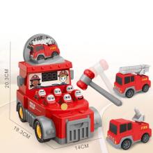 WOOPIE Игра на ловкость Ударь по кроту Пожарная машина с аксессуарами