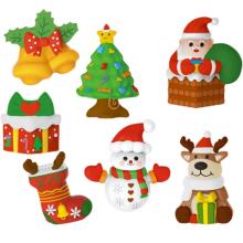 Креативный набор WOOPIE с красками DIY для создания гипсовых фигурок и росписи - Рождественский набор
