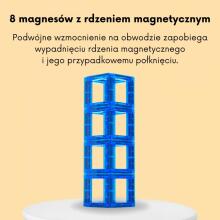 Магнитные строительные блоки WOOPIE для обучения буквам, 70 штук