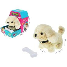 WOOPIE Interaktīvs Plīša Suns ar Kaulu Bichon Golden Retriever
