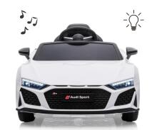 MILLY MALLY 5727 Akumulatora transportlīdzeklis Audi R8 Spyder balts