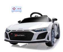MILLY MALLY 5727 Akumulatora transportlīdzeklis Audi R8 Spyder balts