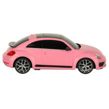 Ikonka Art.KX3527 RC auto 1:24 Volkswagen Beetle-UV rozā krāsā