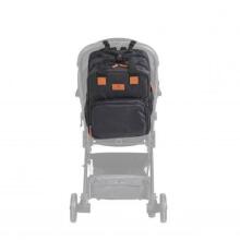 Mini Baby Diaper Bag Liana  Art.257777 Black рюкзак для коляски