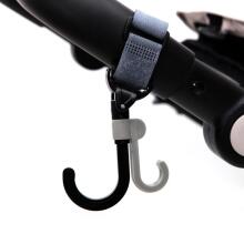 Mini Baby Stroller Hookey Art.1606 Black  Āķi ratu rokturim,1 gab