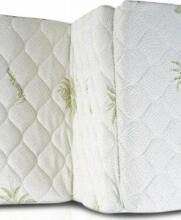 Mini Baby  Tourist Mattress Art.257792 White  Матрасик складной для кроваток-манежей 120x60 см