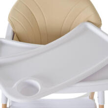 Mini Baby High Chair Almond Art.257796 Beige  стульчик для кормления