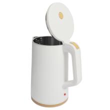 Cordless Electric Travel Kettle 1500W 1.7L Rotating Base White