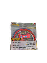 НАБОР 3 шт. ЭЛАСТИЧНЫЙ РЕМЕШОК С ЗАЩИТНЫМ КРЮЧКОМ BUNGEE SET