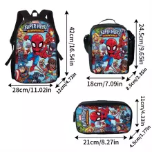 Children School Backpack Spiderman Art.258555 Bērnu mugursoma
