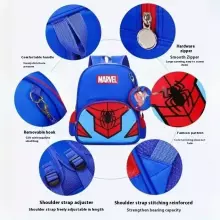 Children School Backpack Spiderman Art.258556 Bērnu mugursoma