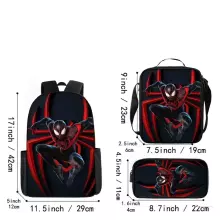 Children School Backpack Spiderman Art.258558 Детский рюкзак