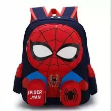 Children School Backpack Spiderman Art.258560 Blue Детский рюкзак