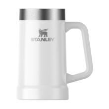 Alus kauss The Big Grip Beer Stein 0,7L glancēts balts 