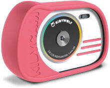 KIDYWOLF waterproof digital camera, pink, KIDYCAM-PI