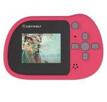 KIDYWOLF waterproof digital camera, pink, KIDYCAM-PI