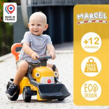 FALK Ride-On Digger Marcel 2in1