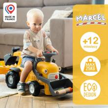 FALK Ripojošais rakšanas mašīna Marcel ar piekabi
