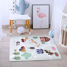 Eco Toys Puzzle Ferma Art.ECOEVA020 Bērnu daudzfunkcionālais grīdas paklājs puzle no 21 elementiem