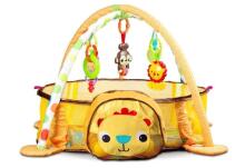 Eco Toys Baby Mat 3 in 1 Lion Art.88969 Aktivitāšu paklājiņš ar bumbām, 0 m+