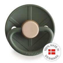 Frigg Little Viking Round Latex Art.10523 Knud Пустышка(соска) из 100% натурального каучука 0-6 мес.(1 шт.)