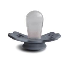 Frigg Lucky Symmetrical Silicone Pacifier  Art.10218 Great Grey Пустышка(соска) из 100% натурального силикона 0-6 мес.(1 шт.)