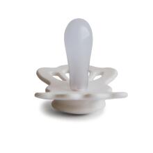 Frigg Lucky Symmetrical Silicone Pacifier  Art.10188 Cream Пустышка(соска) из 100% натурального силикона 0-6 мес.(1 шт.)