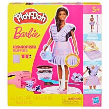 PLAY-DOH BARBIE игровой набор Барби Модница в оборках