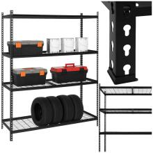 Steel garage rack with 4 shelves 183x150x54 cm