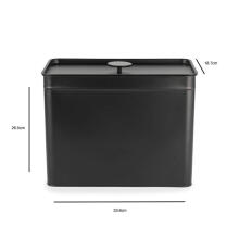 Salter BW126141EU7 Kuro 4-Piece Bread Bin &amp; Canister Set