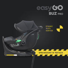 EASY GO Car Seat BUZ PRO GRANITE