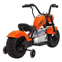 Motorcycle Chopper Warrior Art.260377 Orange Jaudīgā 12v bērnu elektromašīna/elektromotocikls