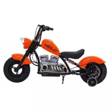 Motorcycle Chopper Warrior Art.260377 Orange Jaudīgā 12v bērnu elektromašīna/elektromotocikls