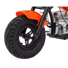 Motorcycle Chopper Warrior Art.260377 Orange Jaudīgā 12v bērnu elektromašīna/elektromotocikls