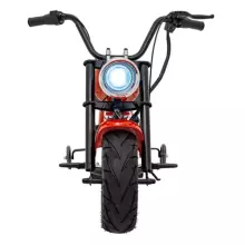 Motorcycle Chopper Warrior Art.260377 Orange Jaudīgā 12v bērnu elektromašīna/elektromotocikls