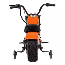 Motorcycle Chopper Warrior Art.260377 Orange Jaudīgā 12v bērnu elektromašīna/elektromotocikls