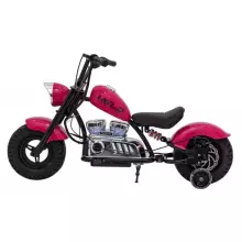 Motorcycle Chopper Warrior Art.260378 Pink Powerful 12v kids ride on/moto